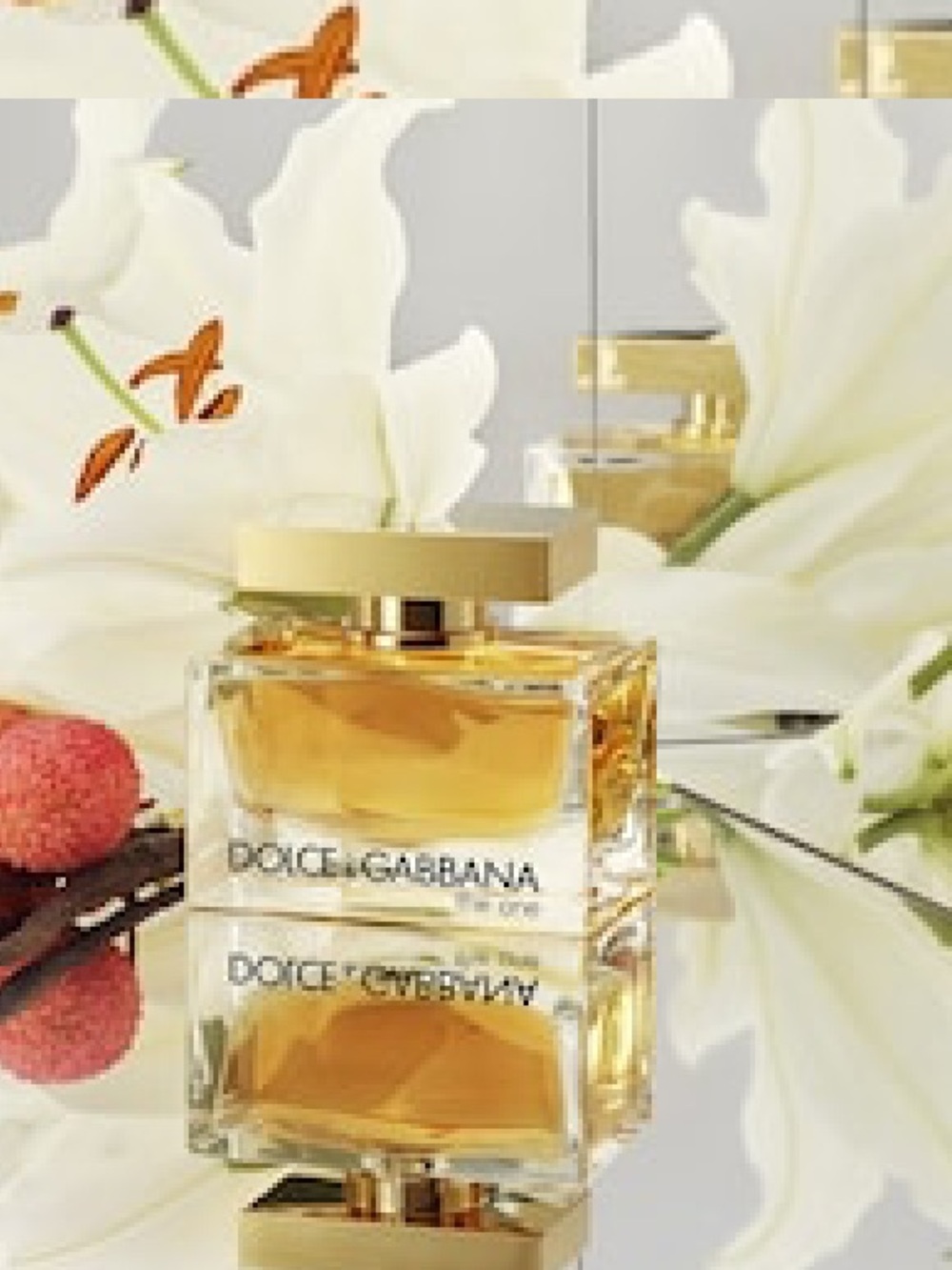 Dolce & Gabbana The One Perfume - Gold and Clear Bottle 1.6 FL 50ML